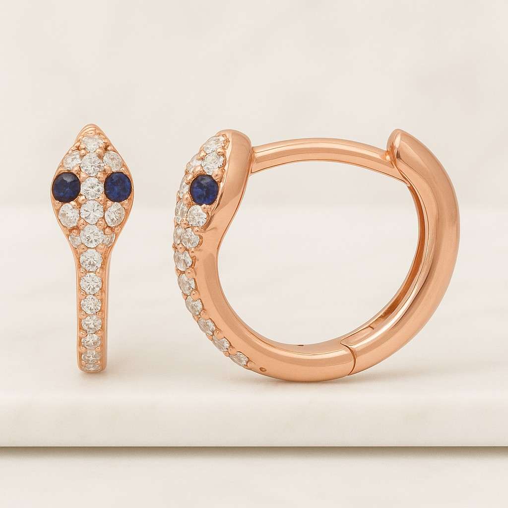 Black CZ Stud Earring Set Dragonfly Earring Bead Studs Cartilage Stud