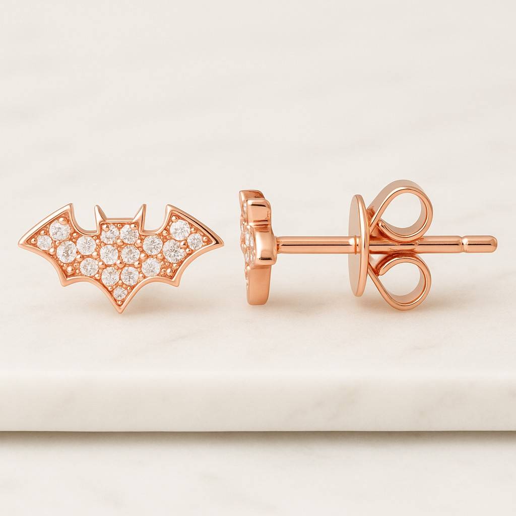 Black earrings, black diamond, gold studs, silver earrings, sterling silver, everyday earrings, simple earrings, studs earrings