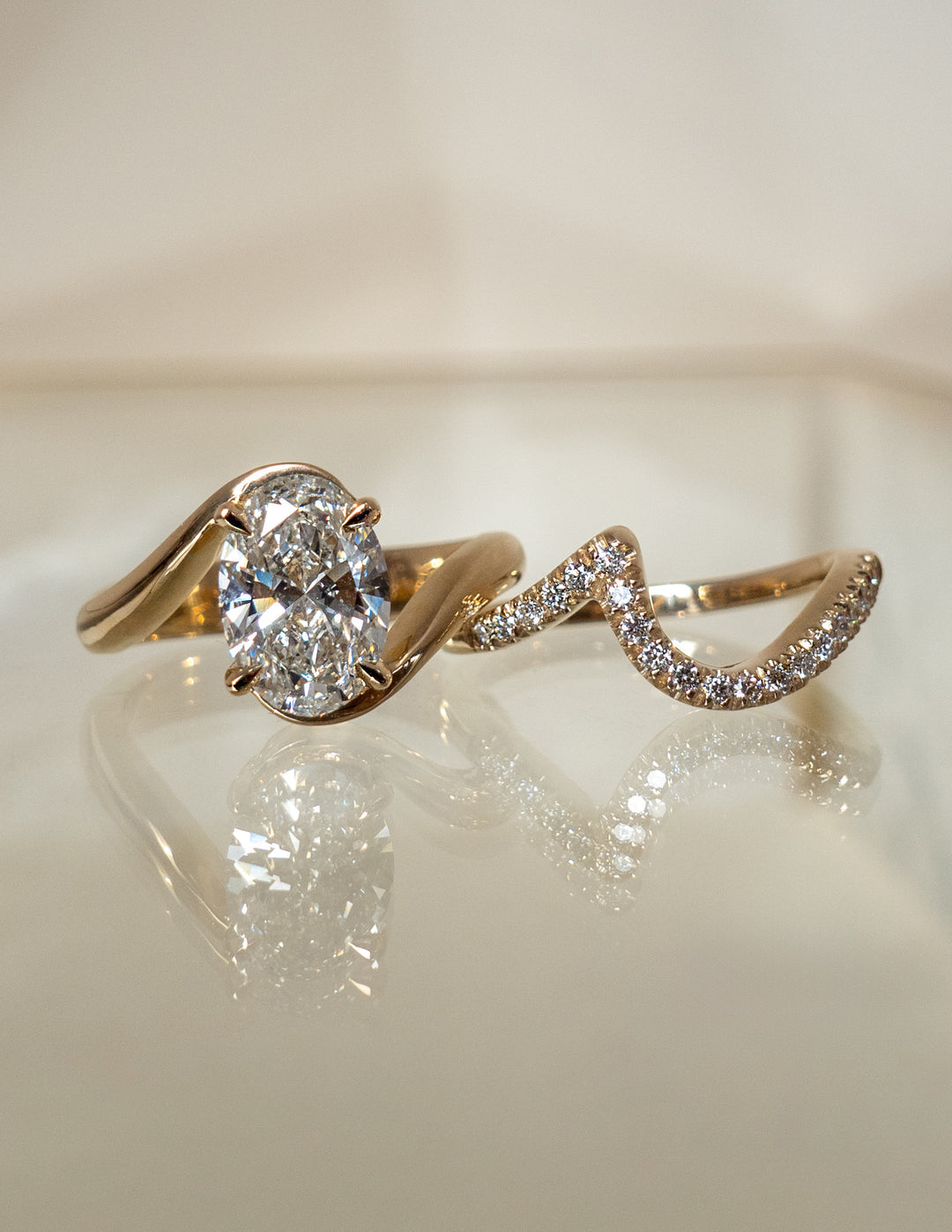 Bypass Oval Cut Ring