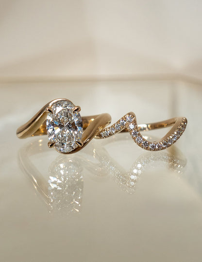 Bypass Oval Cut Ring