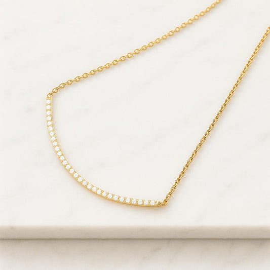 CVD Diamond Minimalist Necklace Ready To Ship
