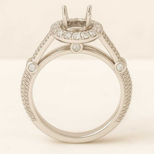 CVD Diamond Wedding Ring Personalized Gifts