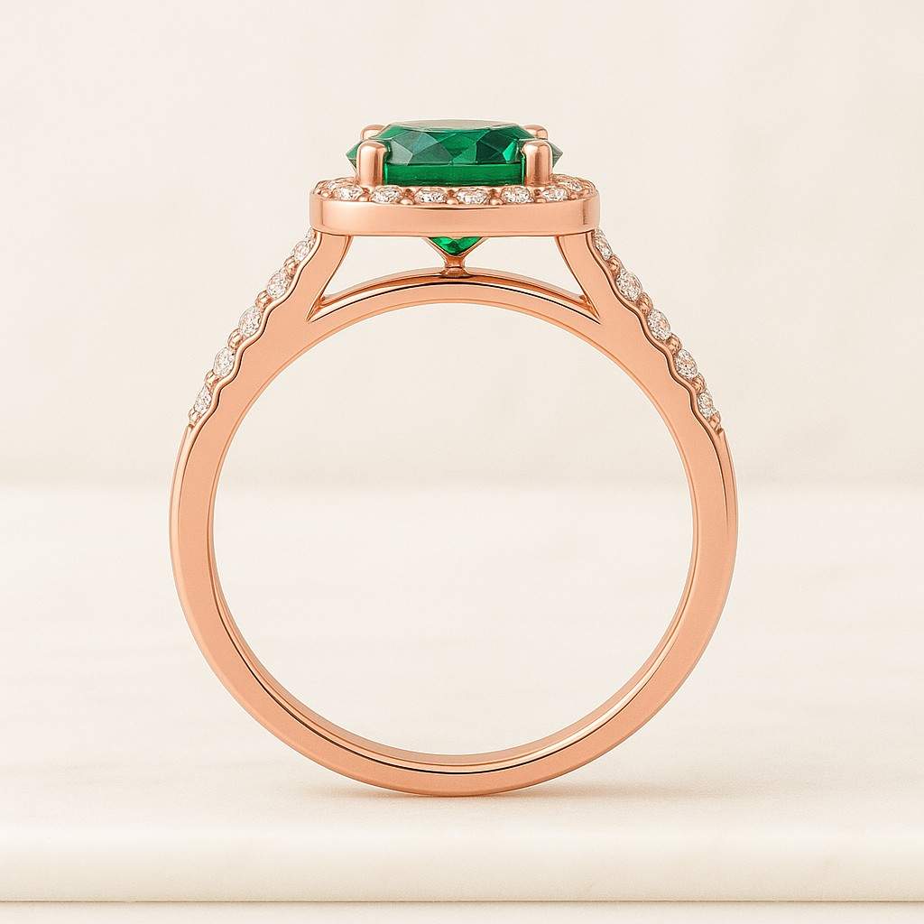 CZ Diamond Ring Women, Pave Bridal Ring, Gift For Her