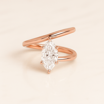 Lab Grown Diamond Band, Open Cuff Matching Wedding Band, Six Stone Bezel Set Cuff Ring, Open Gap Engagement Ring, Lab Grown Diamond Band