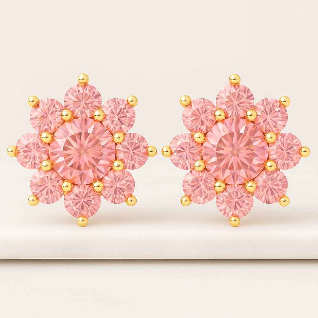 Certified D Color VVS1 Moissanite Solitaire Stud Earrings Skewbacks 14K Gold Earrings With GRA 925 silver earrings GRA