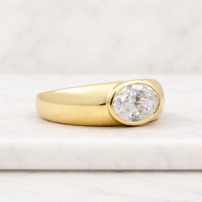 gold solitaire ring gold bezel ring gold bridal ring gold fashion ring gold statement ring gold band jewelry