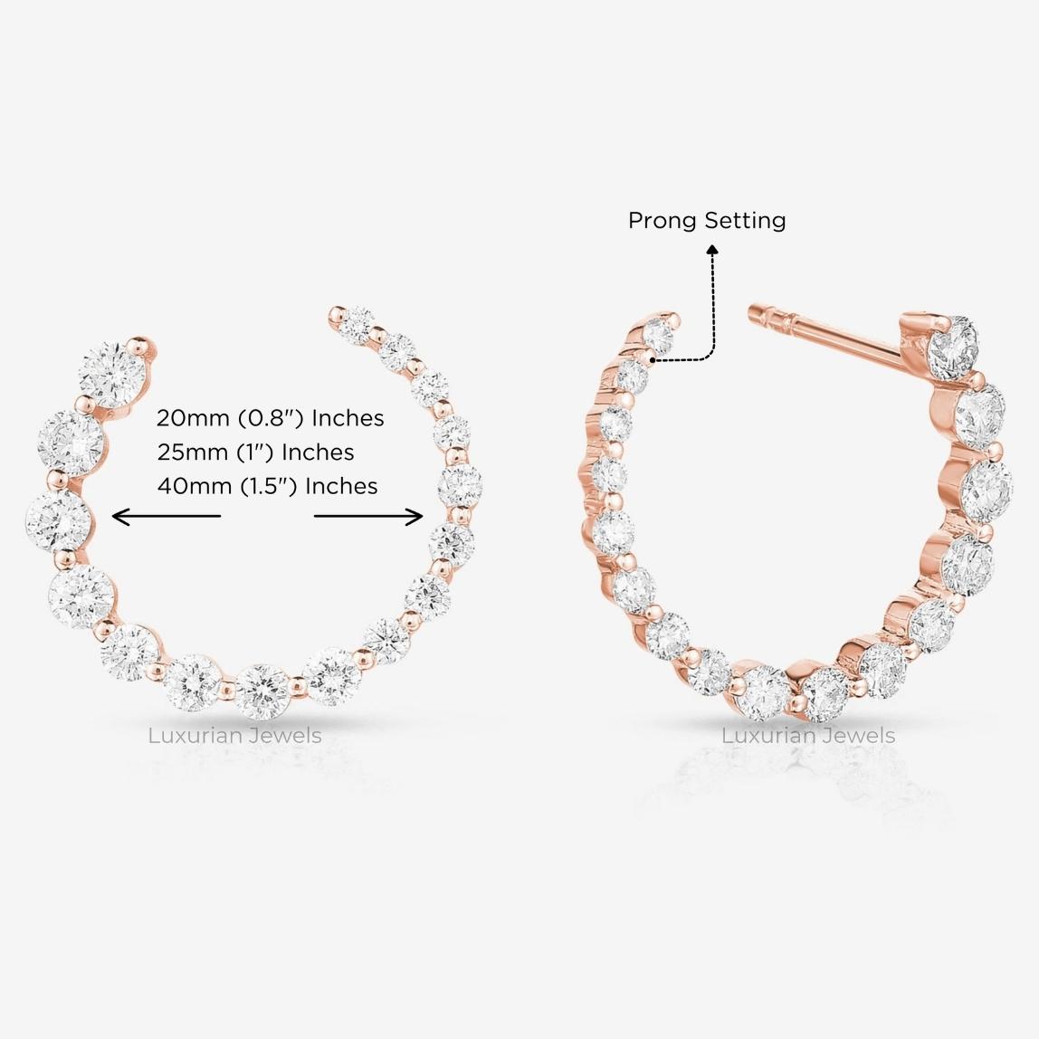 Chunky Hoop Earrings, Diamond Hoop Earrings, Small Hoop Earrings Gold Hoops Diamond Earrings