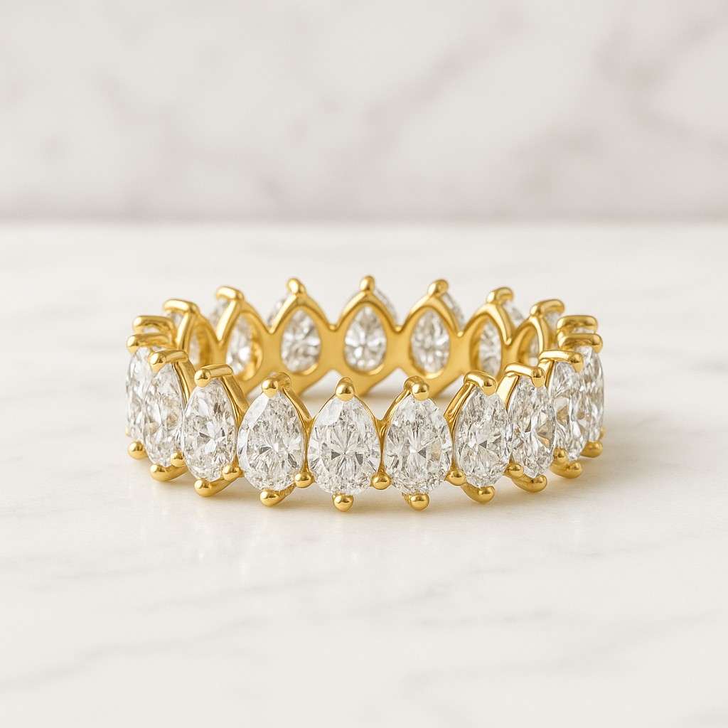 clarity eco friendly diamond wedding band