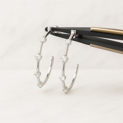 Classic Natural Diamond Curved Wedding Band 18K Rose Gold Ring Half Eternity Micro Pave Moissanite Ring Unique Chevron Rings for Women