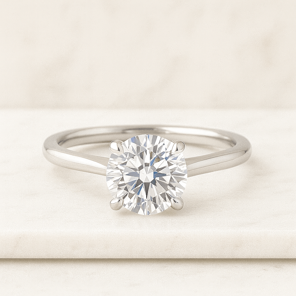 Classic Simple Bridal Ring  IGI Lab Grown Diamond