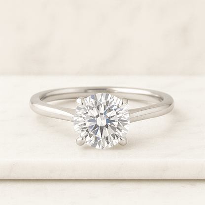 Classic Simple Bridal Ring  IGI Lab Grown Diamond