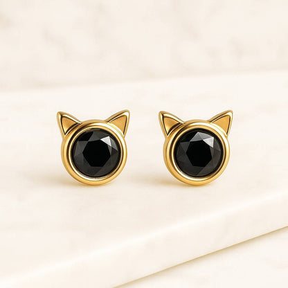 Classic Solitaire Diamond Earrings Minimalist Gold Studs for Women Bridal Anniversary Gift