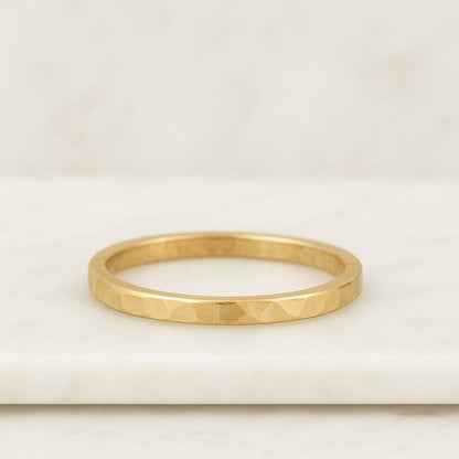 Classic Wedding Rings for Men and Women Plain Simple Wedding Band Solid Gold Wedding Band