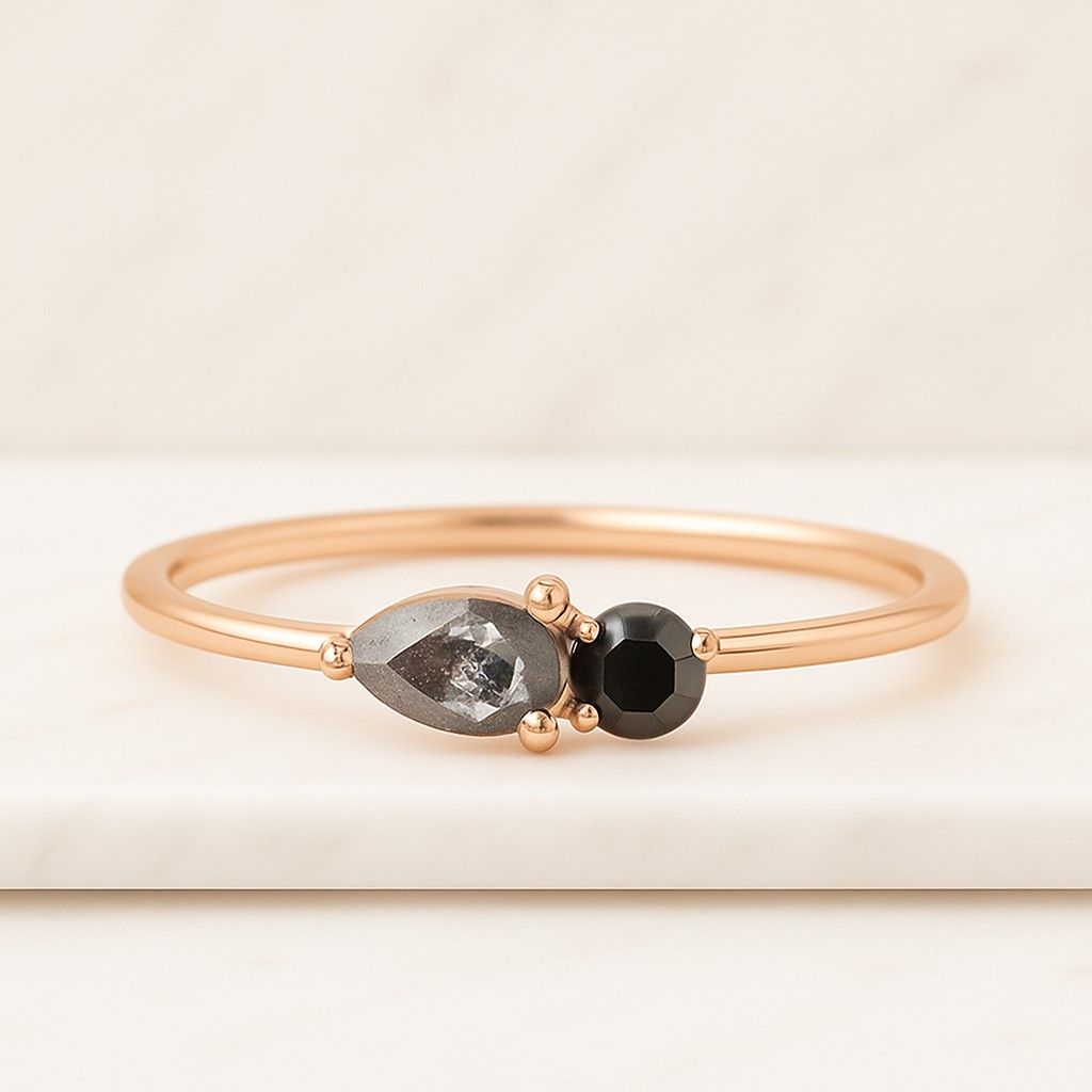 Claw Prong Set Lab Grown Diamond Anniversary Ring CVD Diamond Ring Floral Elvish Wedding Promise Ring for Women