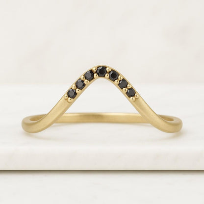 Cluster Round Band, Full Eternity Band Minimalist Natural Round Diamond Matching Band