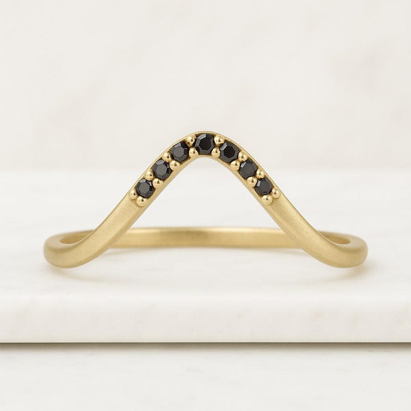 Cluster Round Band, Full Eternity Band Minimalist Natural Round Diamond Matching Band