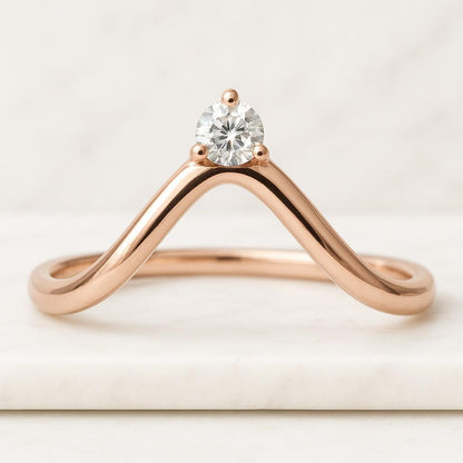 Cluster Stacking Matching ring Promise ring for women