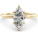 Collection Goods Marquise Cut Diamond Ring