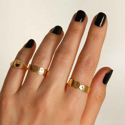 Color Diamond Statement Ring, 14kt Solid Gold Rovoni Jewelry Christmas Gift Ring