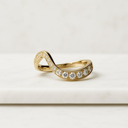 Comfort Fit 1/2 to 2 carat Lab Grown Diamond Anniversary Gift for Women,Yellow/White/Rose Gold Lab Diamond Wedding Bridal Engagement Ring
