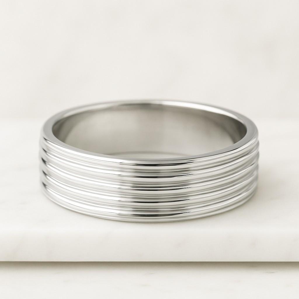 Comfort Fit Solid Gold Band Matching Wedding Band Stackable Band Solid Gold Band Anniversary Gift for Her Designer Band