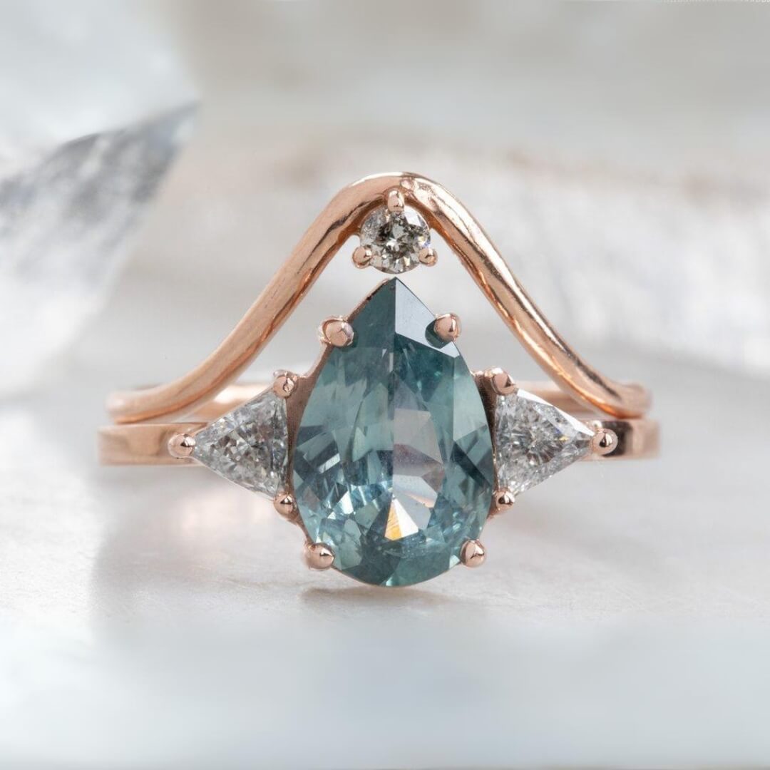 Crown Engagement Band