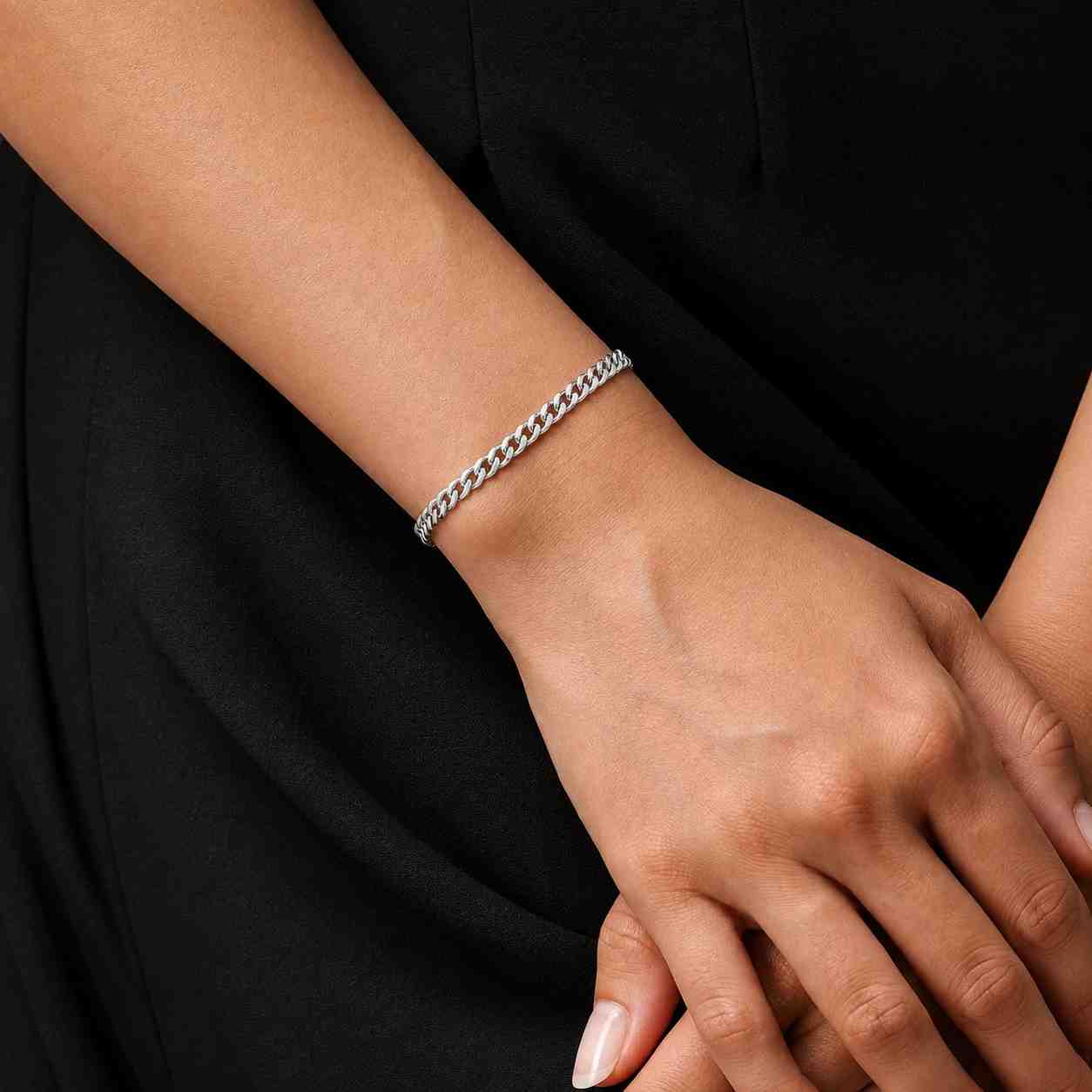 14K Gold Cuban Chain Bracelet , Cuban Link Bracelet , Bracelet For Him , Gold Cuban Chain Bracelet , Gold Bracelet , Gift For Her,Mom Gifts