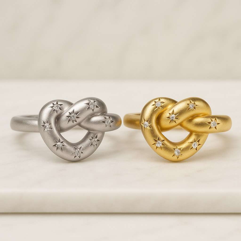 Cuban Link Gold Band Chain Link Ring Solid Gold Wedding Band