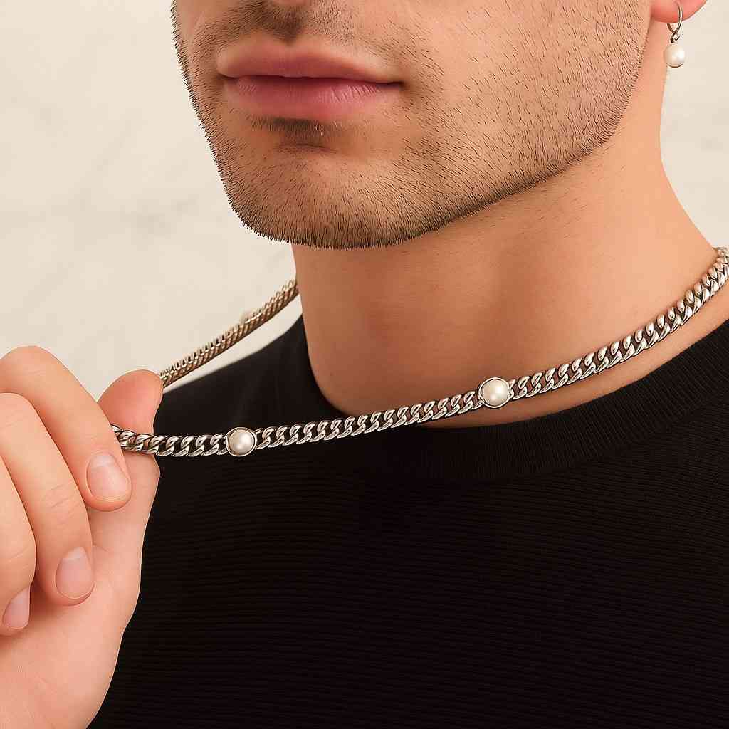 Cuban Link Gold Band Chain Link Ring Solid Gold Wedding Band Unisex Gold Ring Modern Gold Band Gold Chain Link Band