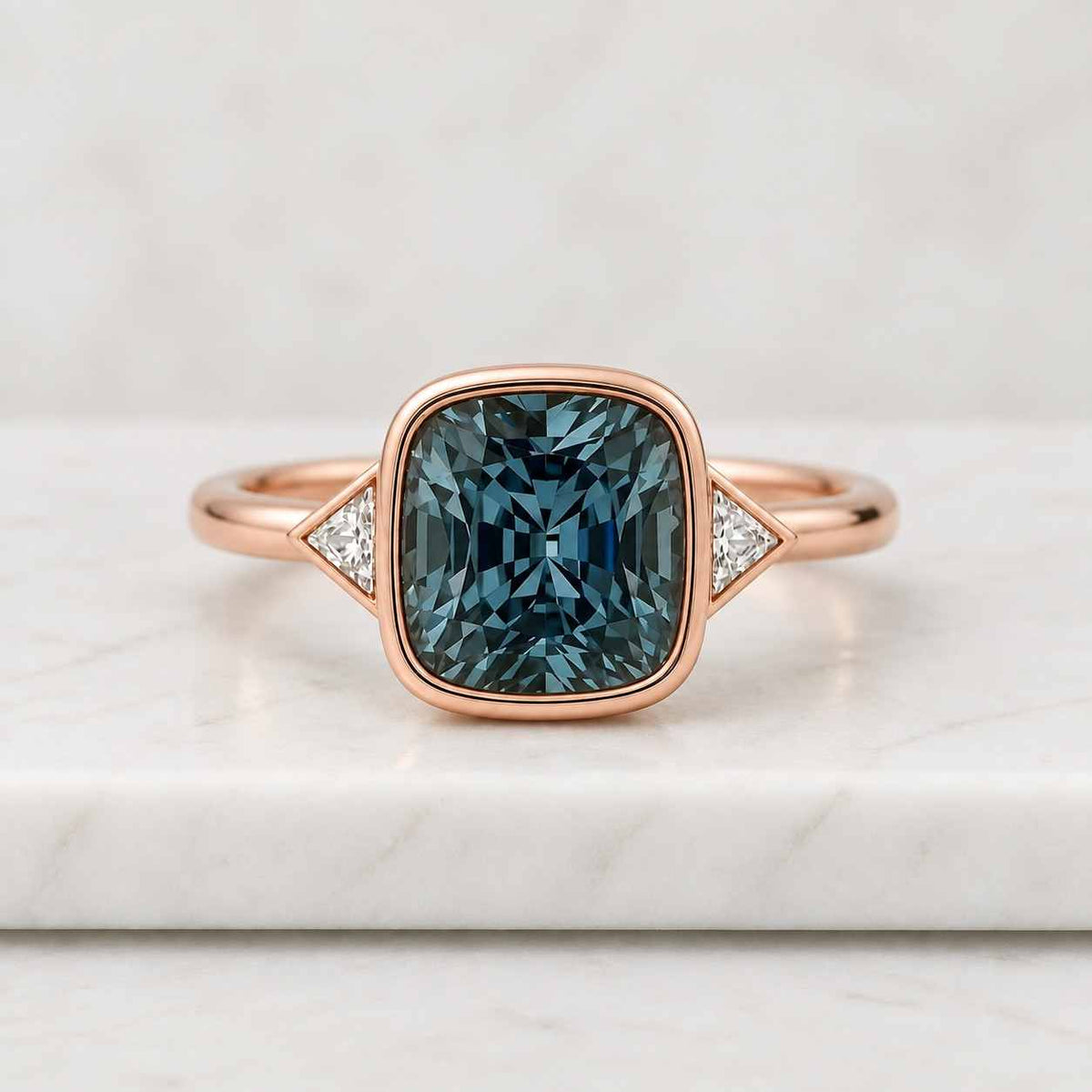 Cushion Cut Diamond Ring, Engagement Ring, Solitaire Ring, Pave Set Cushion Cut Wedding Ring, 2CT Diamond Ring, Simple Engagement Ring