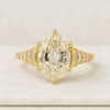 Modified Oval Lab Grown Diamond Wedding Ring