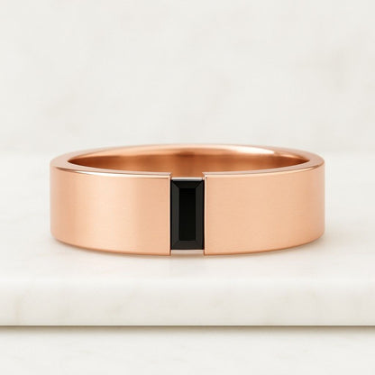 Custom Roman Numeral Wedding Date Band Personalized Band Comfort Fit Band Solid Yellow Gold Band Roman Numeral Ring