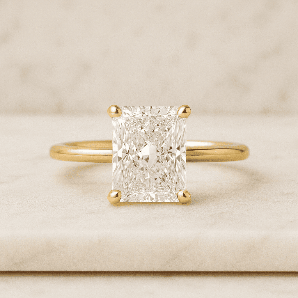 Curved Diamond Wedding Ring Marquise Stackable Ring for Engagement Ring Real Lab Grown Diamond Marquise Round Half Eternity Diamond Ring