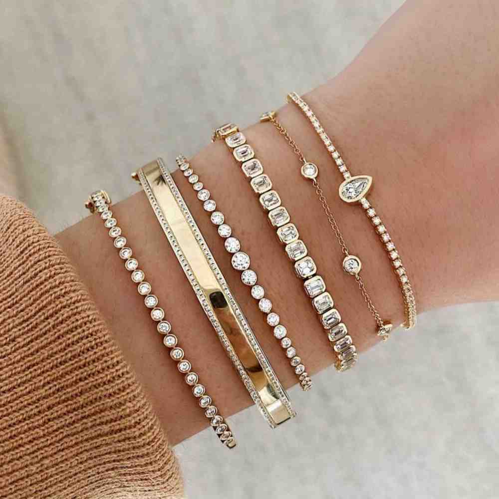 Custom Lab Grown Diamond Ring Setting Solid White Rose Yellow Gold Ring Setting Ring Setting for Round Diamond Stone Unique Customized Ring
