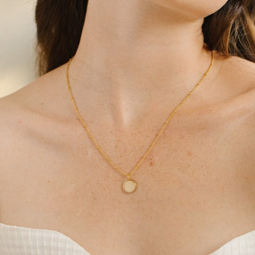 Custom Letter Monogram Necklace For New Mom