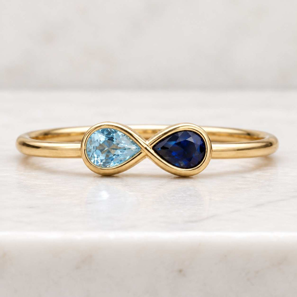 Custom Marquise Birthstone Ring, Multi Stone Cluster Ring, Personalized Family Jewelry, Birthday Gift for Her, Anniversary Keepsake Band
