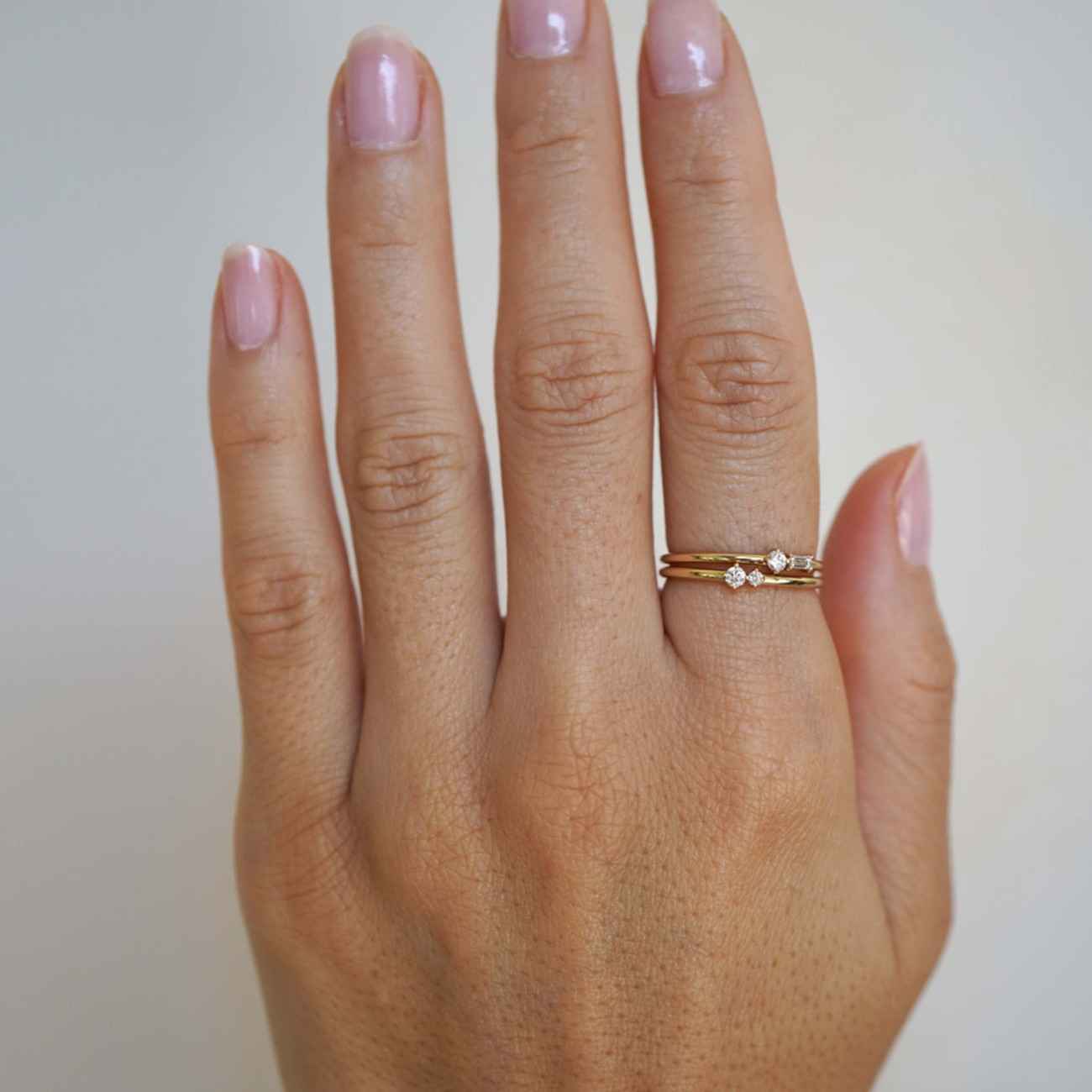 Lab Created Diamond Ring Attractive Ring