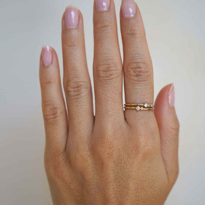 Lab Created Diamond Ring Attractive Ring