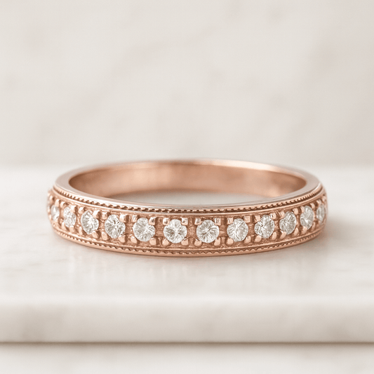 Custom Stacking Ring for Engagement Ring