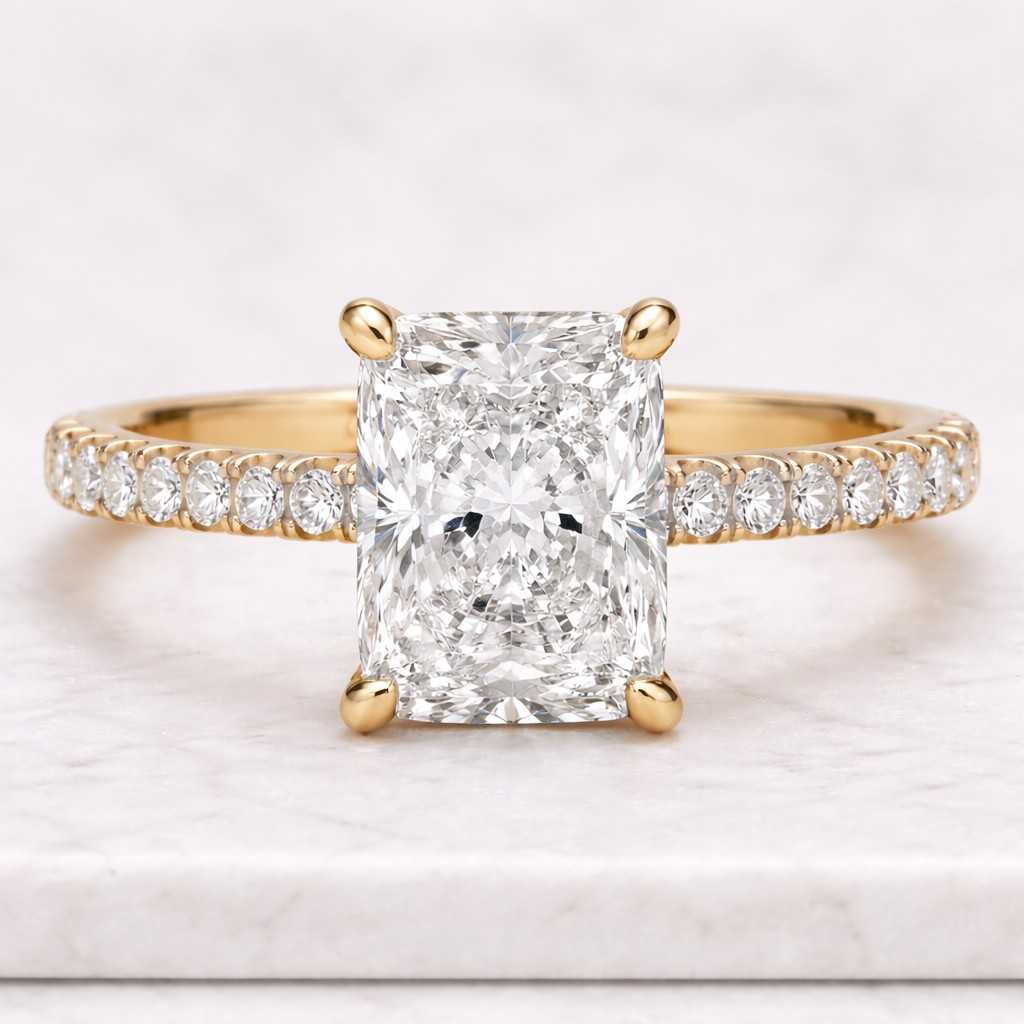 D Colour VVS2 IGI Certified Diamond Ring