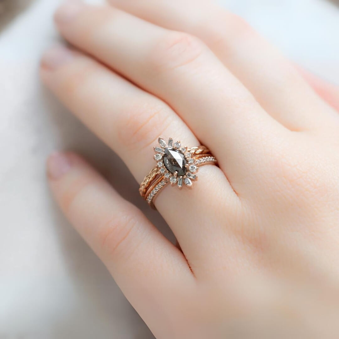 dainty wedding band 3 carat oval diamond solitaire ring