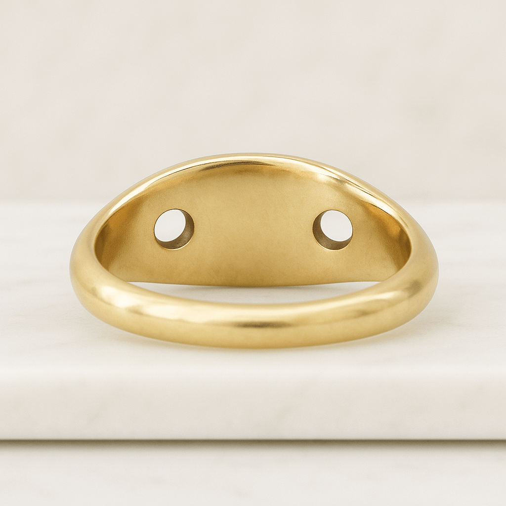 Flower Halo Lab Grown Diamond Ring, 14K Yellow Gold Engagement Ring