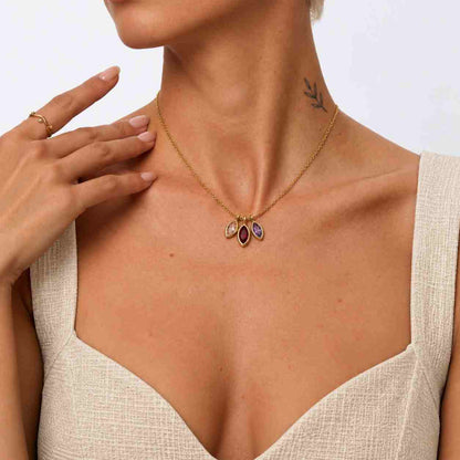Dainty 8MM Heart Lab Diamond Necklace, 14k Solid Gold Pave Diamond Heart Pendant, Minimalist Wedding Jewelry for Her, Gift for Women
