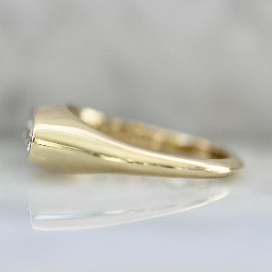 Dainty Diamond European Ring For Wife