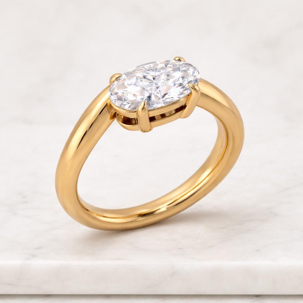 Dainty Half Eternity Wedding Band