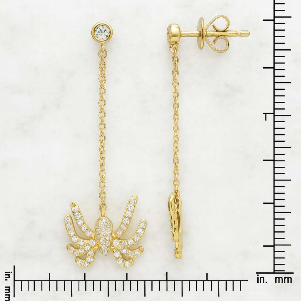 Dainty Moissanite Wedding Earrings Sterling Silver Friendship Jewelry Trendy Best Friend Gift