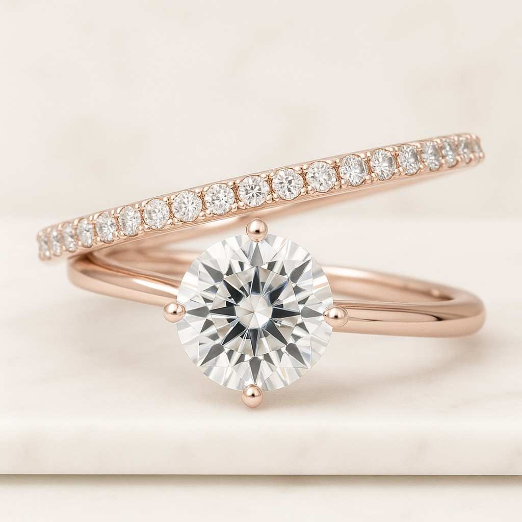 Dainty Ring Spiral Ring Wrap Ring Stackable Ring CZ Ring Minimalist Ring Multi Stone Ring Bypass Ring Promise Ring Gift for He