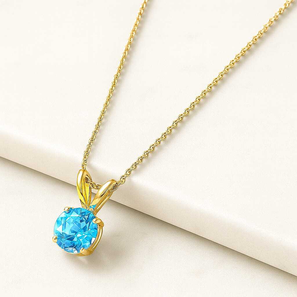 Dainty Sapphire Necklace Gift for Her Women Blue Sapphire Heart Necklace Heart Cut 2 Carat Genuine Lab Grown Royal Blue Sapphire Halo Pendant