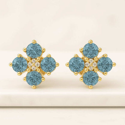 Dainty stud earrings Sterling silver stud earrings