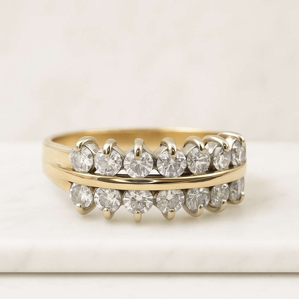 Delicate Dainty Bridal Jewelry, Genuine Handmade Fine Ring